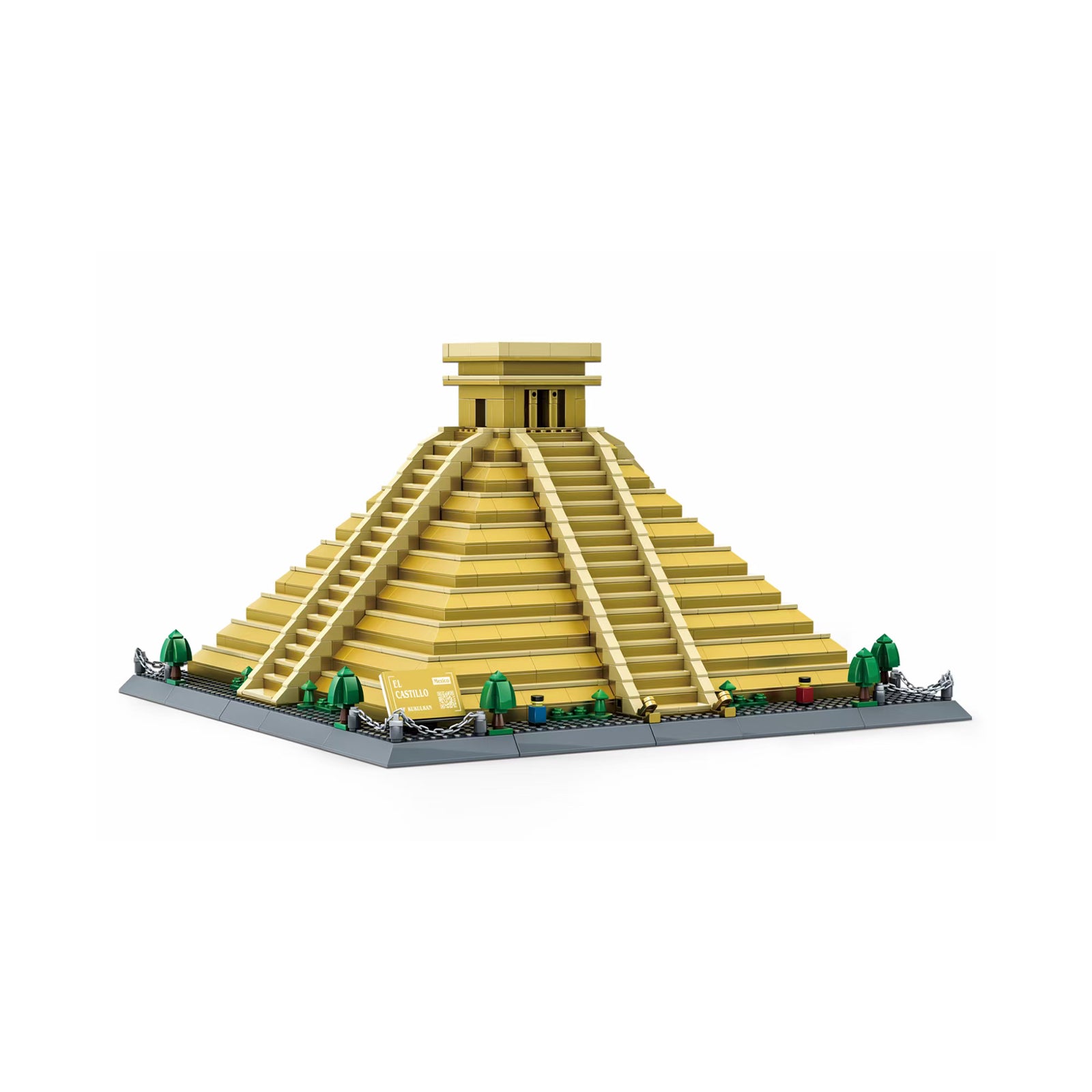 El Castillo Great Pyramids Construction Toy -1340Pcs