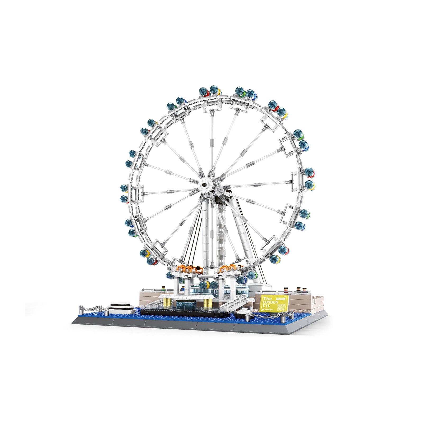 London Eye Ferris Wheel Building Brick Toys - 1528Pcs