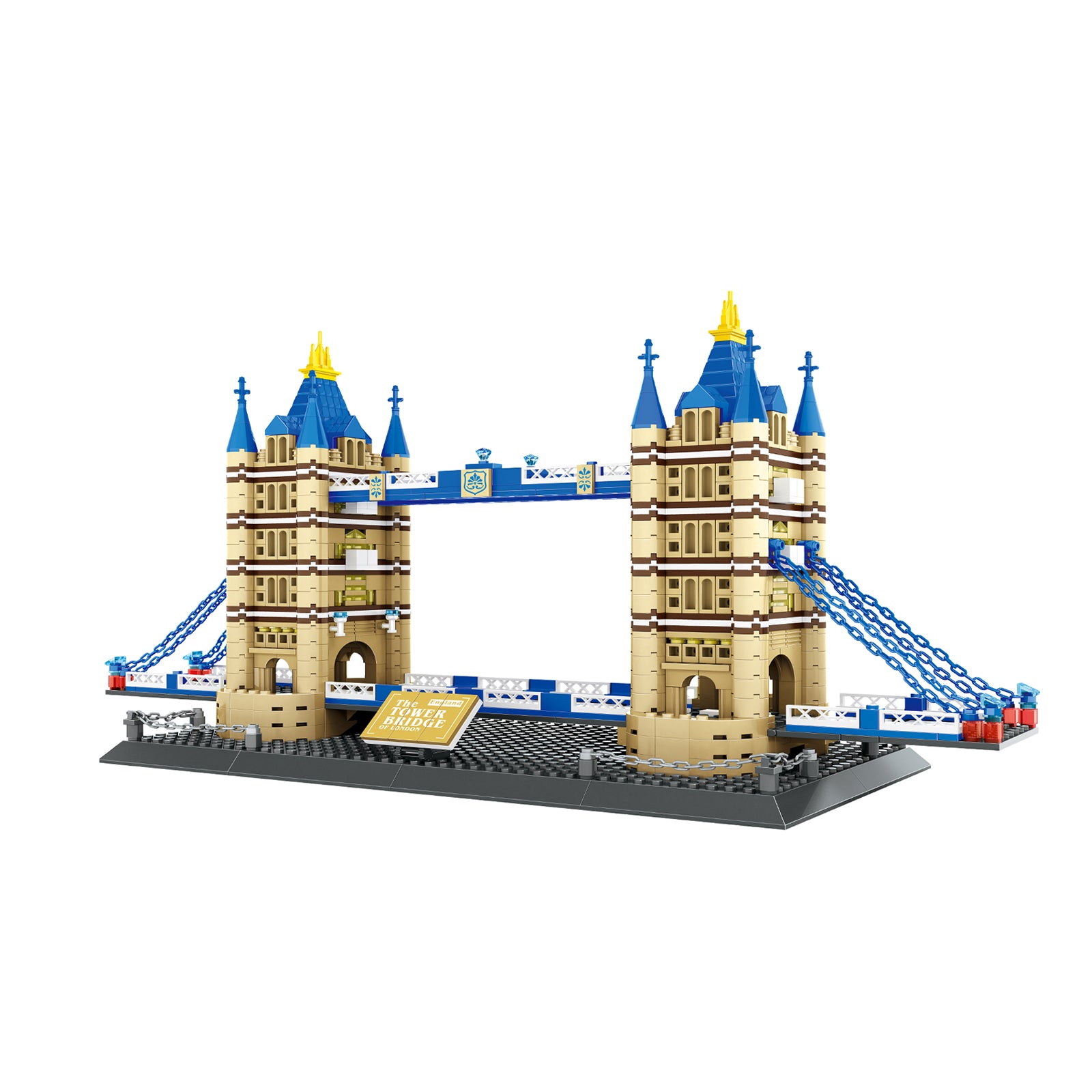 London Tower Bridge Toy Construction Set - 1054Pcs