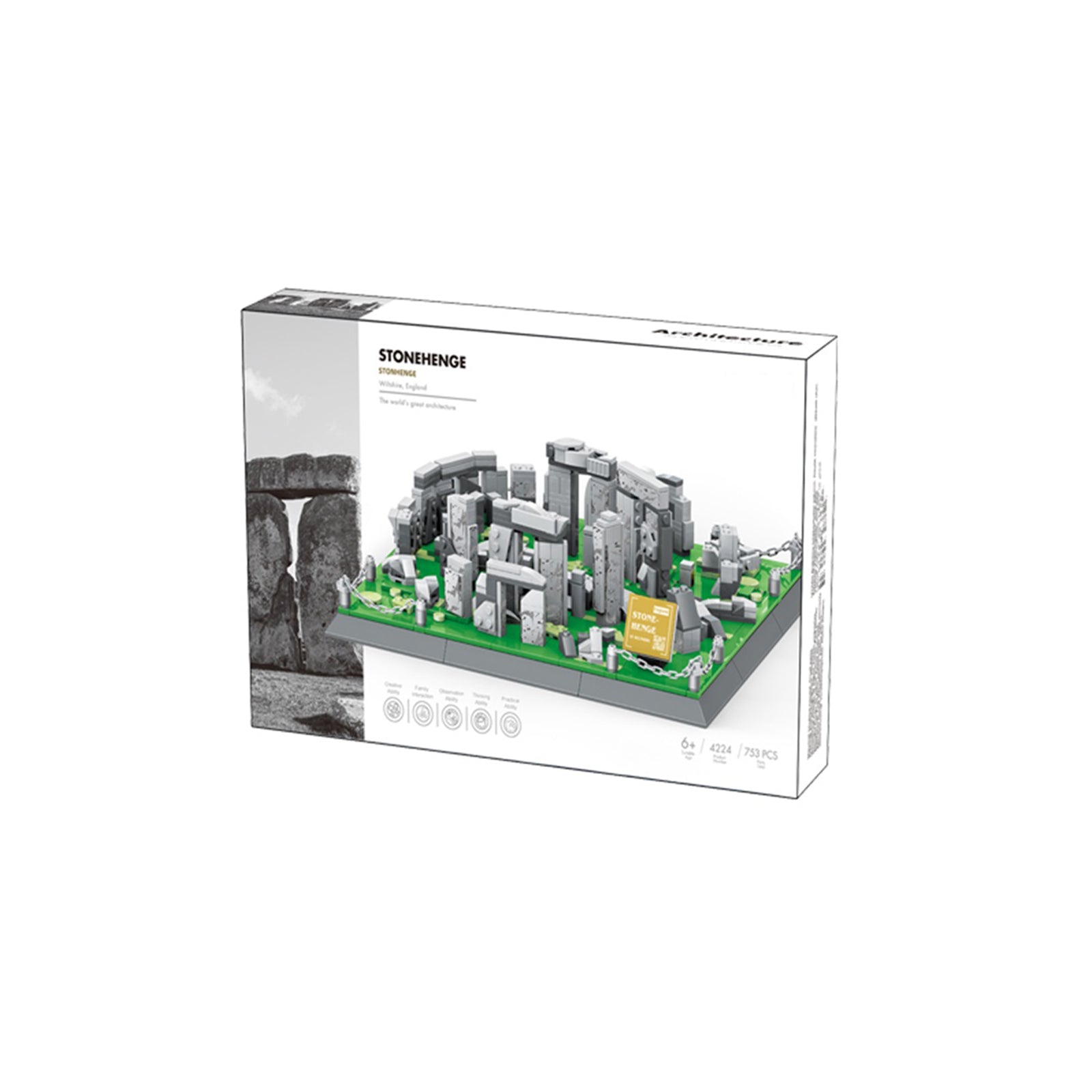 United Kingdom Stonehenge Construction Toys -753Pcs