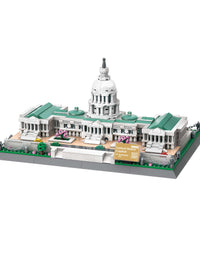 America Capitol Building Block Toy Kit -1074Pcs
