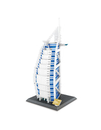 Dubai Burj Al Arab Small Building Blocks Set - 1368Pcs
