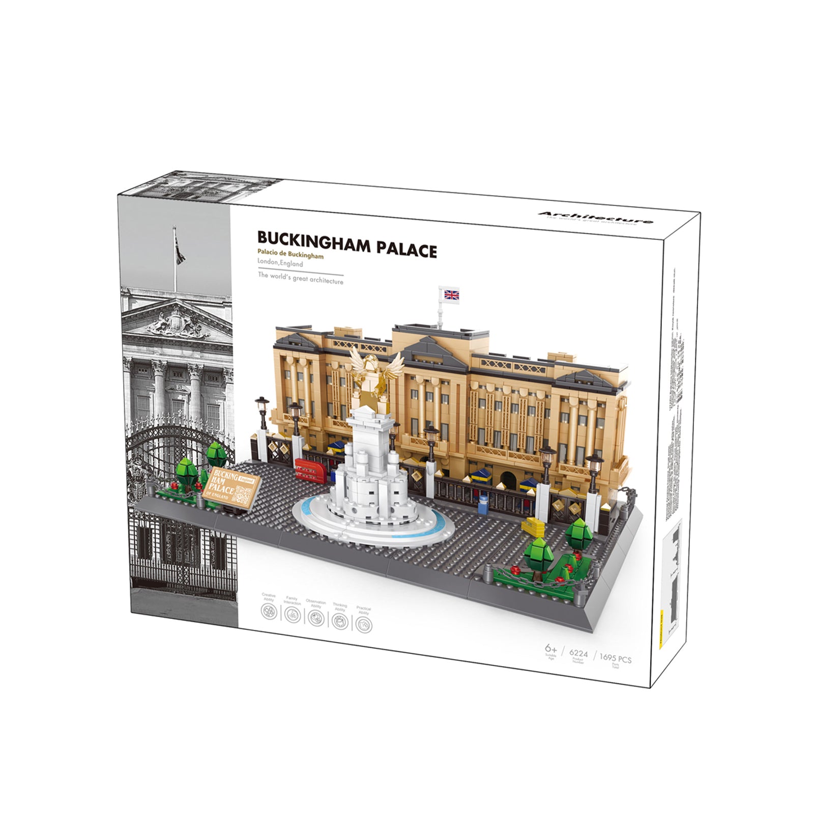 London Buckingham Palace Building Block Set -1695Pcs