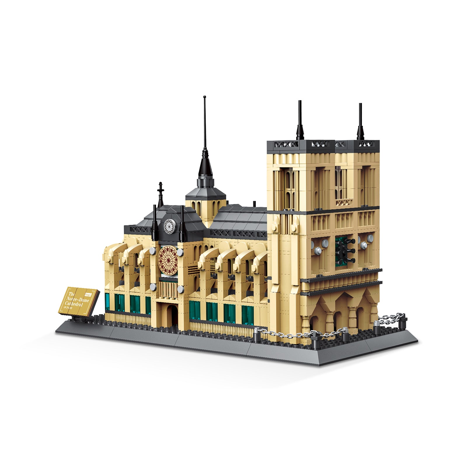 Notre Dame de Paris Construction Toys for Kids -1380Pcs