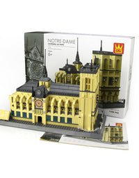 Notre Dame de Paris Construction Toys for Kids -1380Pcs
