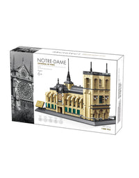 Notre Dame de Paris Construction Toys for Kids -1380Pcs
