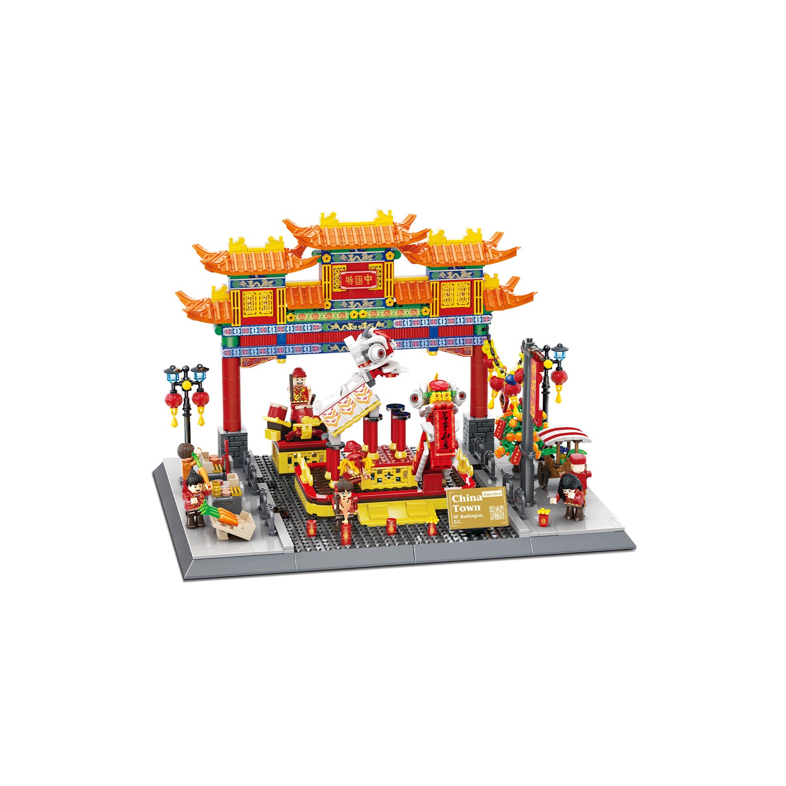 City Chinatown Main Street Mini Block Sets