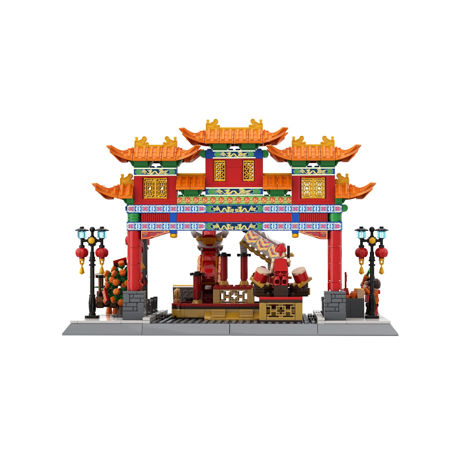 City Chinatown Main Street Mini Block Sets