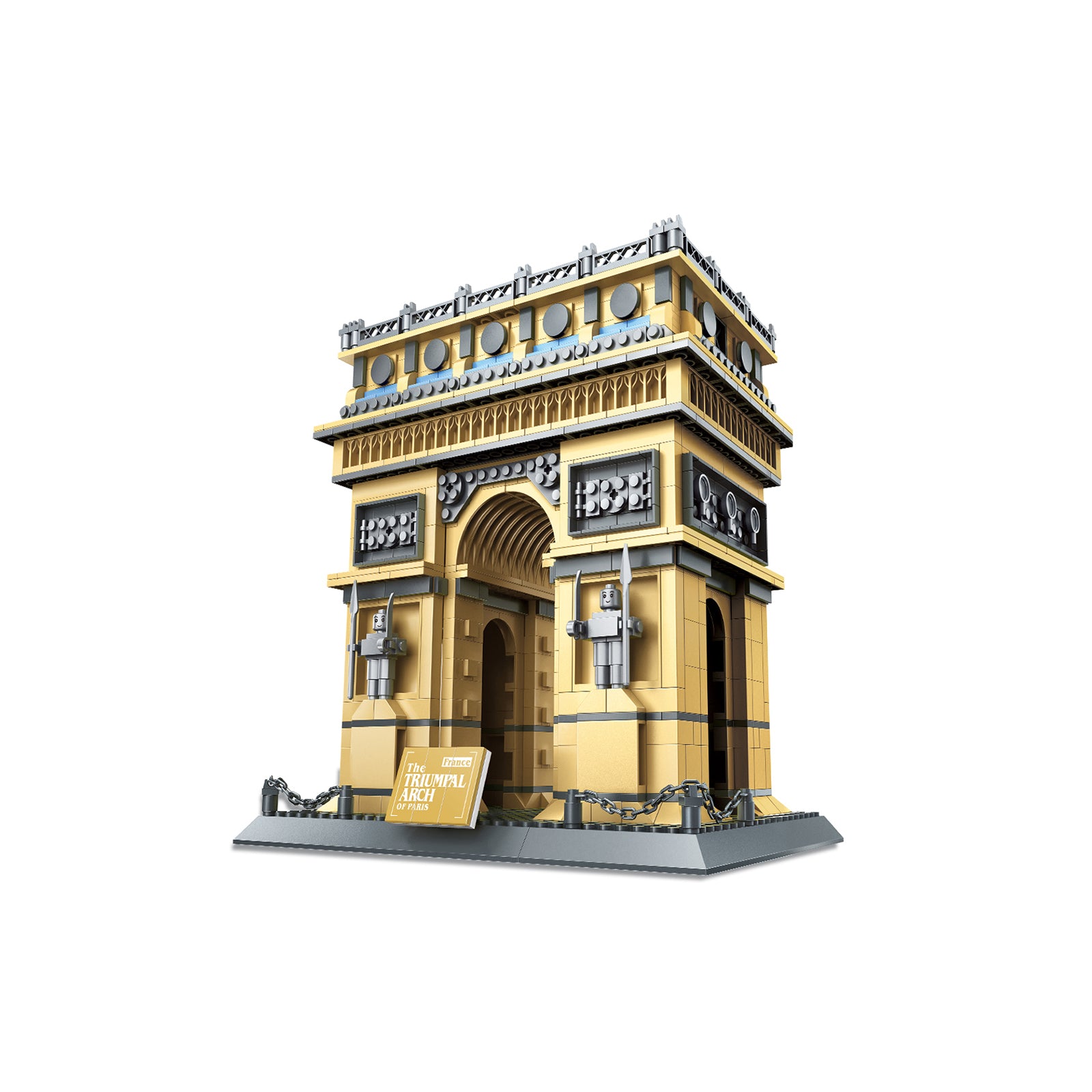 Arc de Triomphe of Paris Brick Blocks Set -1401Pcs