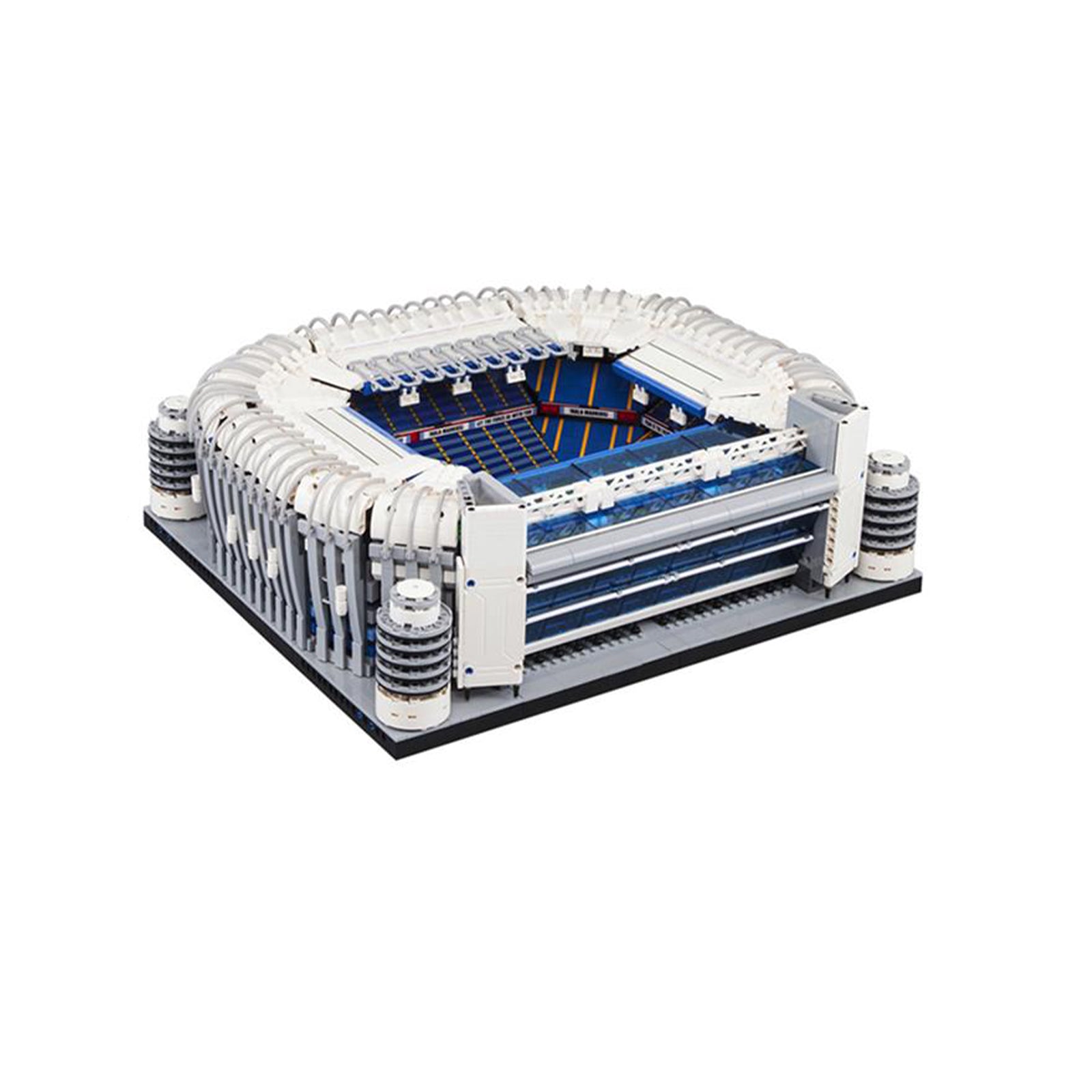 Santiago Bernabeu Soccer Stadium Micro Bricks Toy