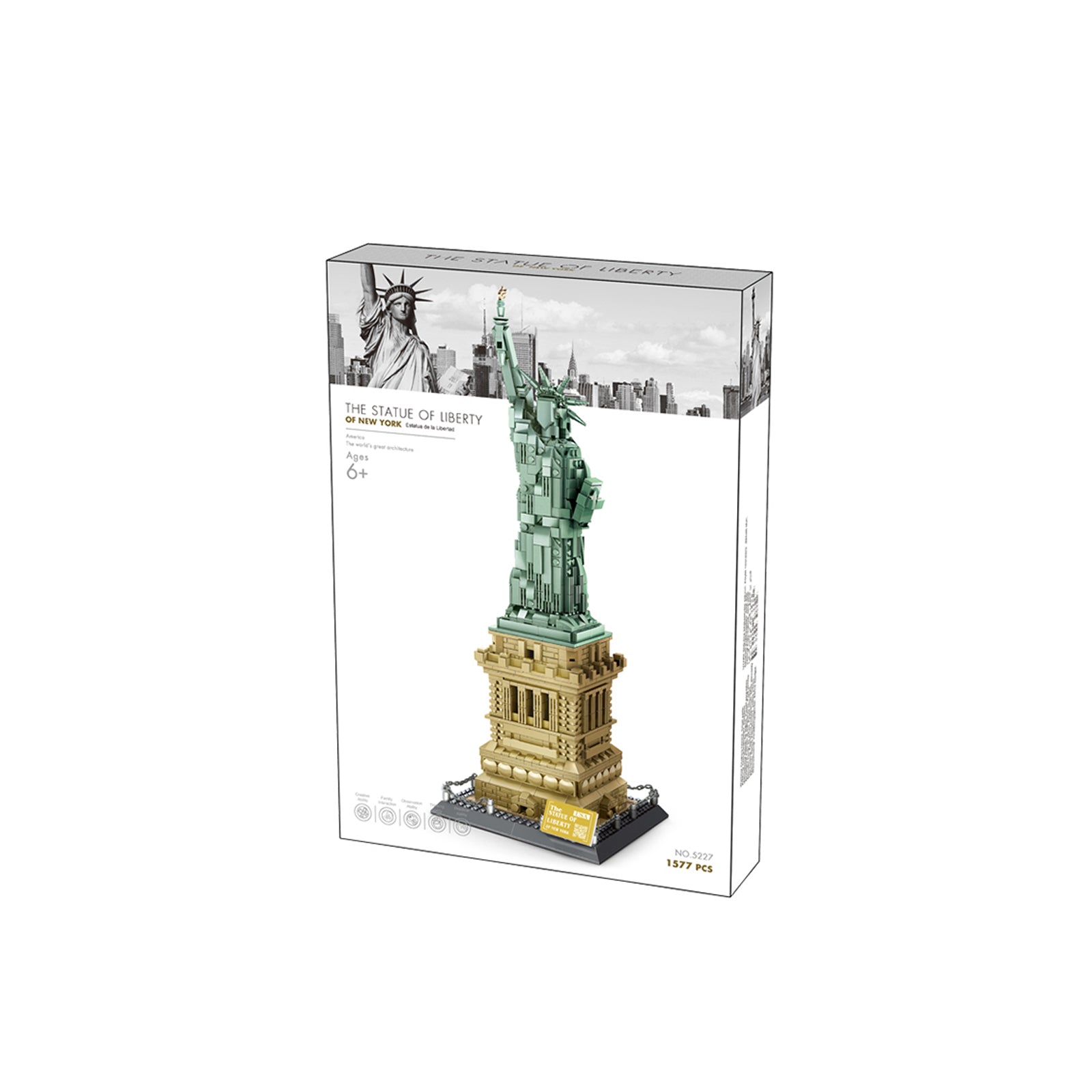 Statue of Liberty Building Brick Set