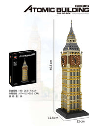 London Big Ben Construction Toys For Kids
