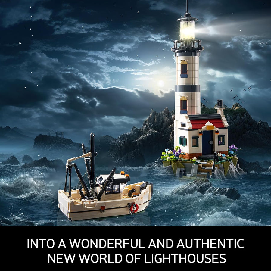 City Lighthouse Block Building Toys Set