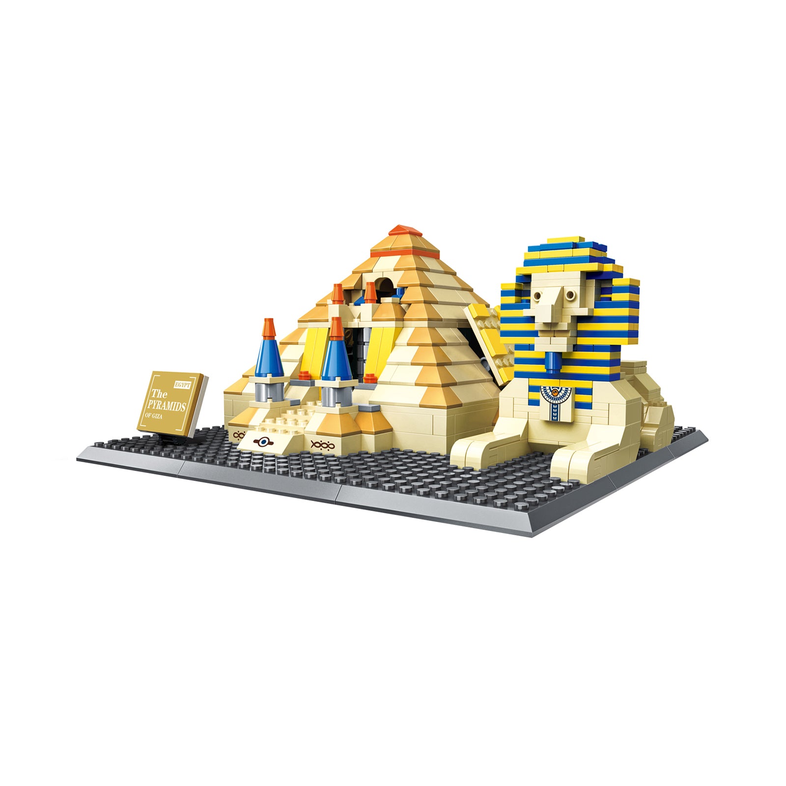 Great Pyramid of Giza Building Mini Bricks Set