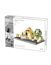 Great Pyramid of Giza Building Mini Bricks Set
