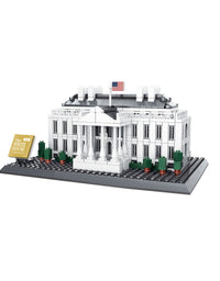 The White House Construction Brick Toys Set - 803Pcs
