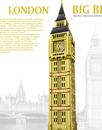 London Big Ben Construction Toys For Kids
