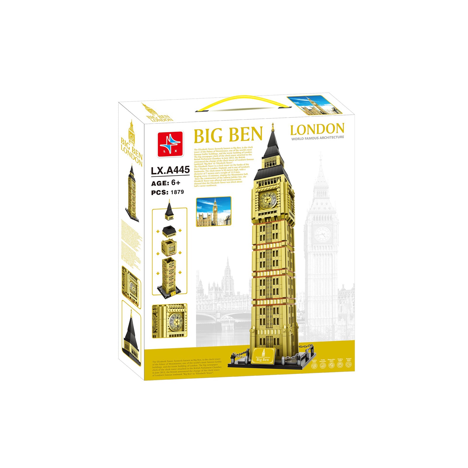 London Big Ben Construction Toys For Kids