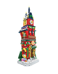 Christmas Clock Tower Building Block Set -1084Pcs
