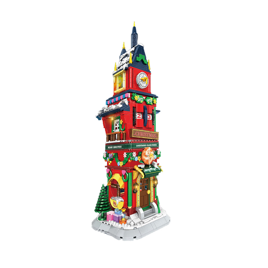 Christmas Clock Tower Building Block Set -1084Pcs