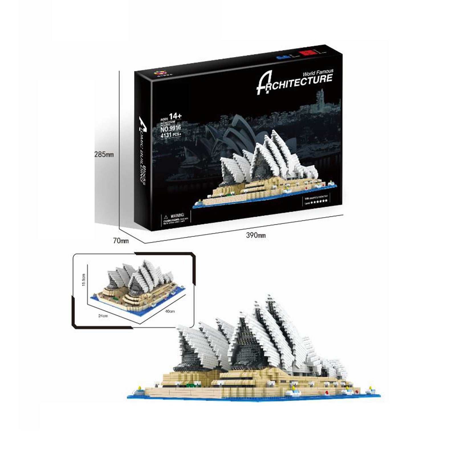 Sydney Opera House Creator Construction Set Toys