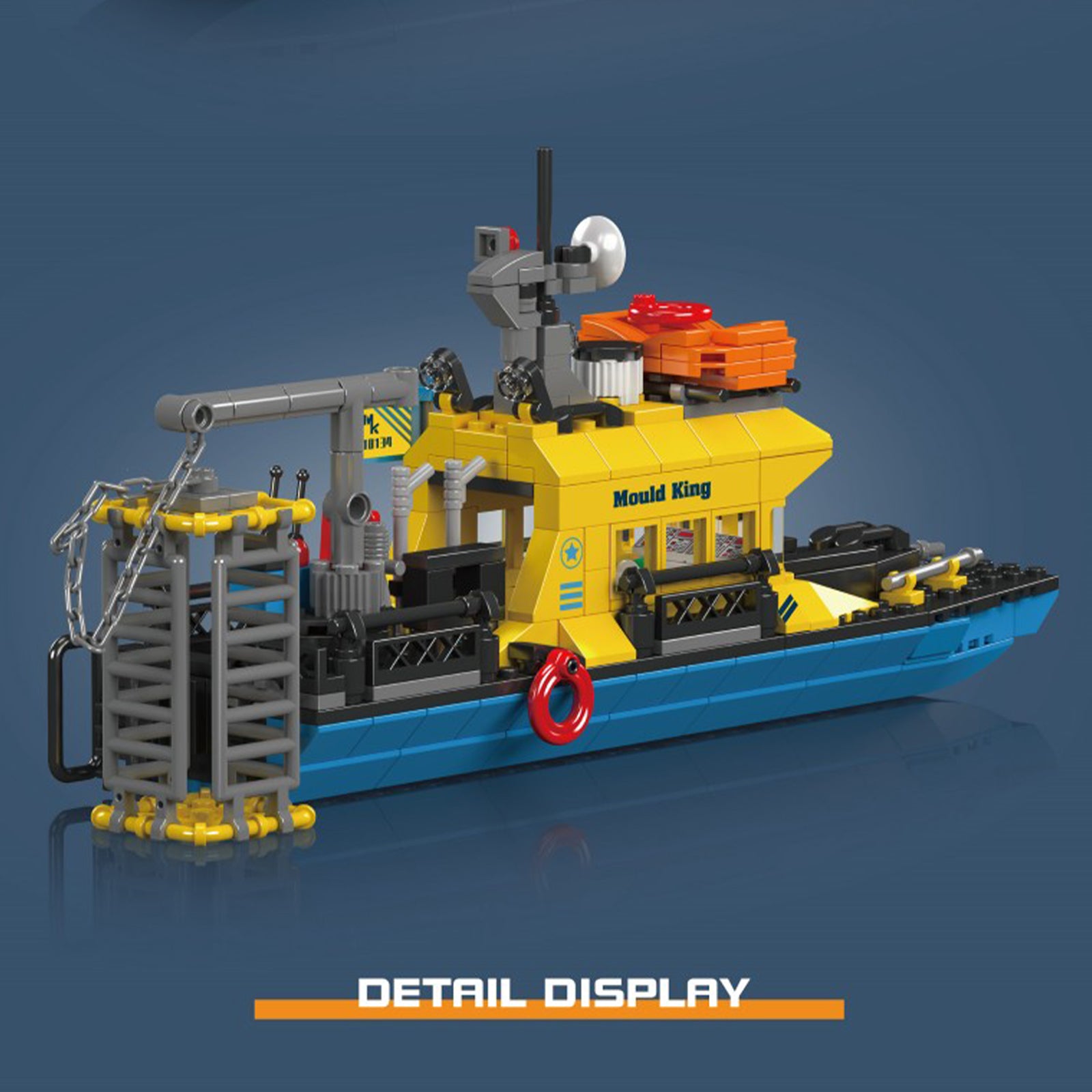 Sea Exploration Ship Building Block Set Toy -380Pcs