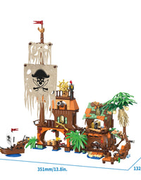 Pirate Ship Building Block Toy Sets
