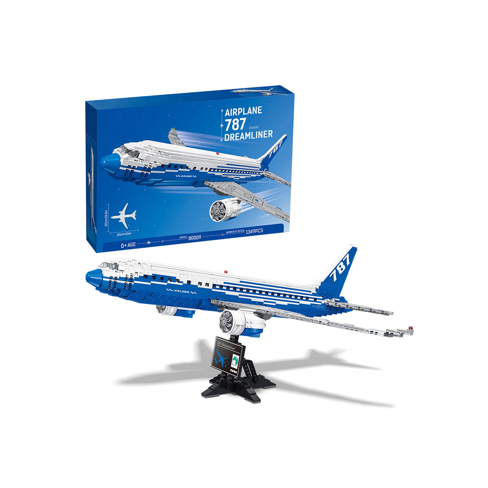 Boeing Airplane Bricks Toys Set