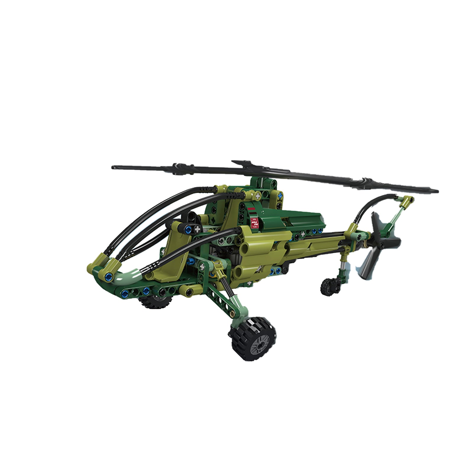 Twin-rotor Helicopter Block Toy Set - 284Pcs