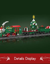 Christmas Train Creative Brick Toys For Kid - 922Pcs
