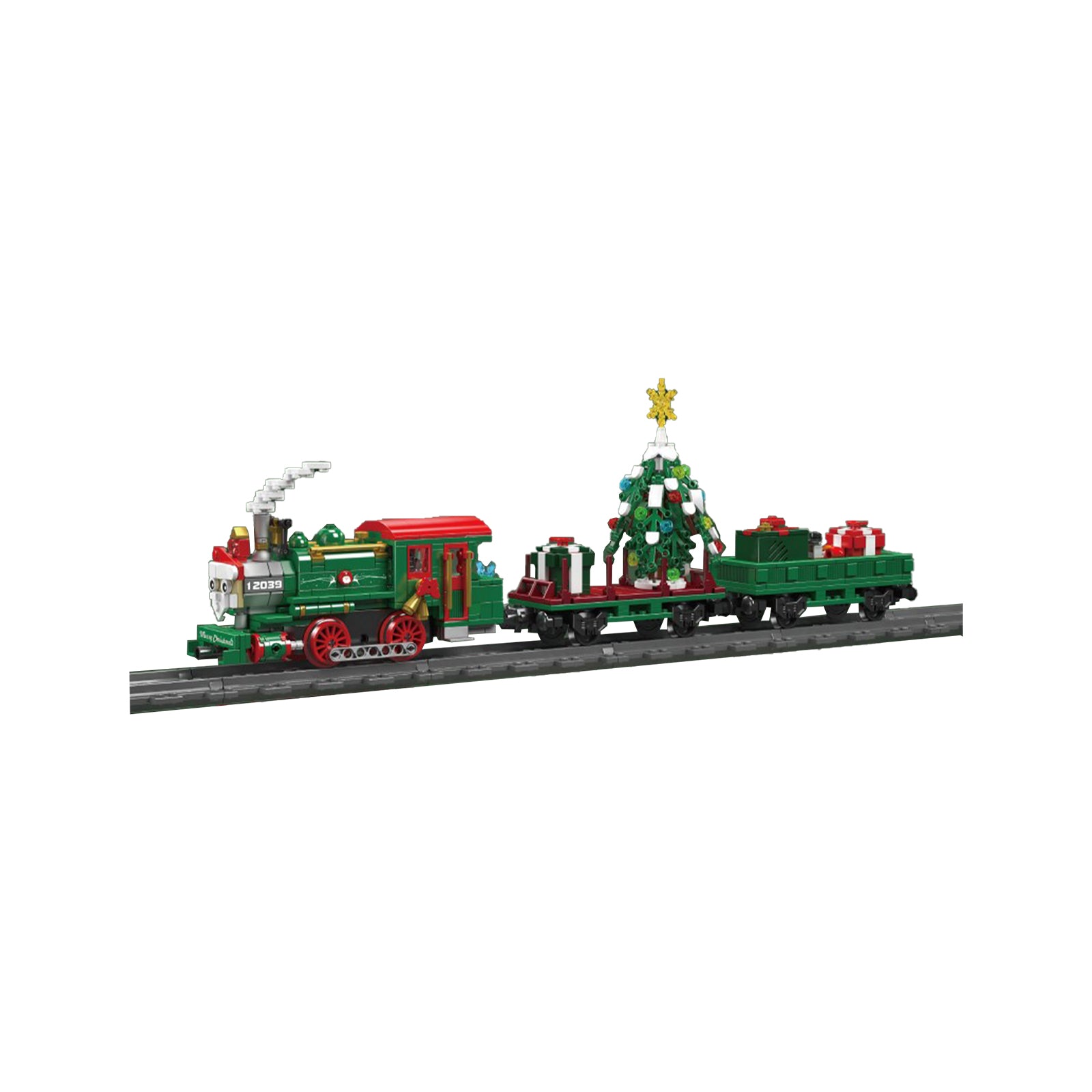 Christmas Train Creative Brick Toys For Kid - 922Pcs