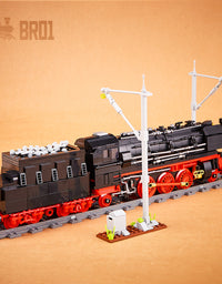 Train Steam Engine Toy Brick With Track - 1777Pcs
