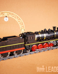 Steam Train Toy Block Set With Rail - 1021Pcs
