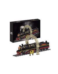 Steam Train Toy Block Set With Rail - 1021Pcs
