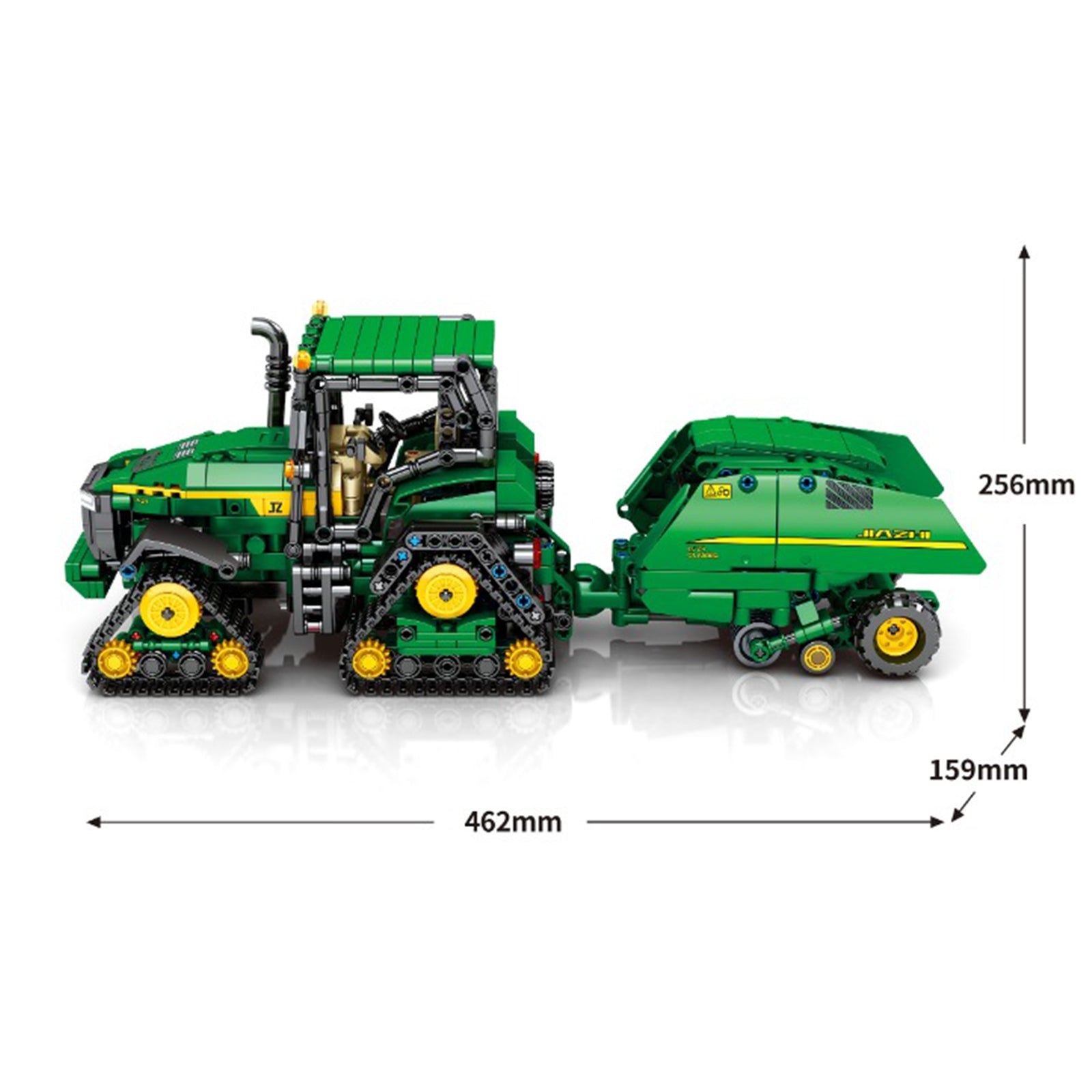 John Deere Farm Toy Trucks Set - 1404Pcs