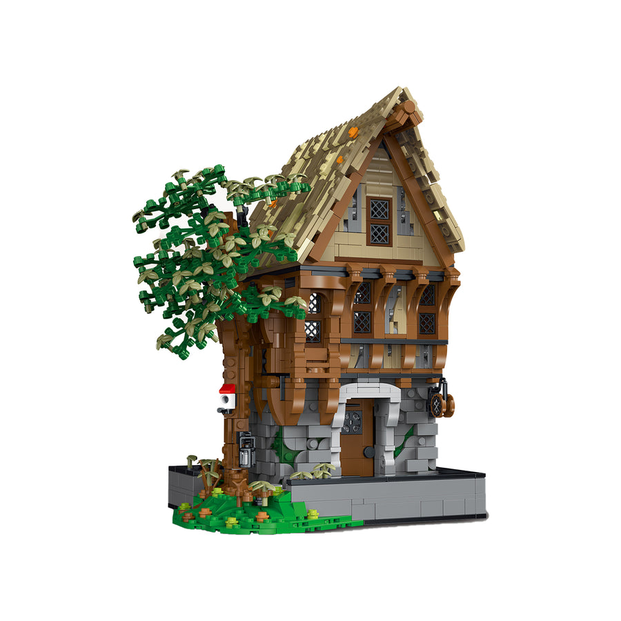 Medieval Blacksmith Shop Brick Builder Toys - 1991Pcs