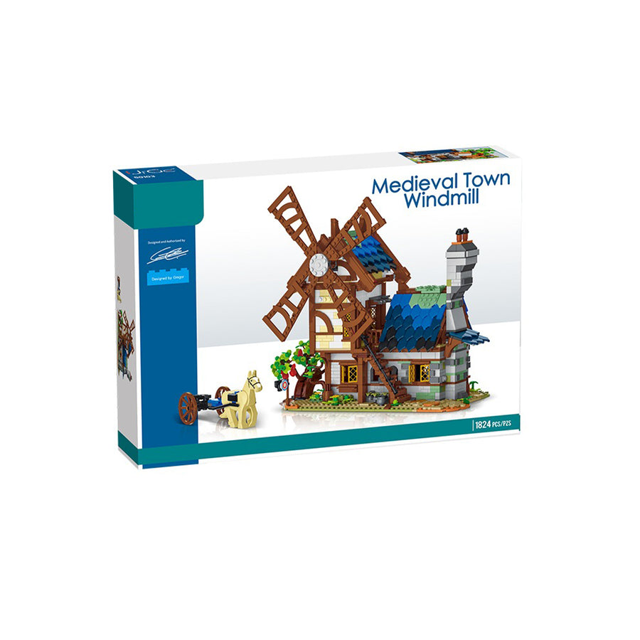 Medieval Windmill Mini Brick Set