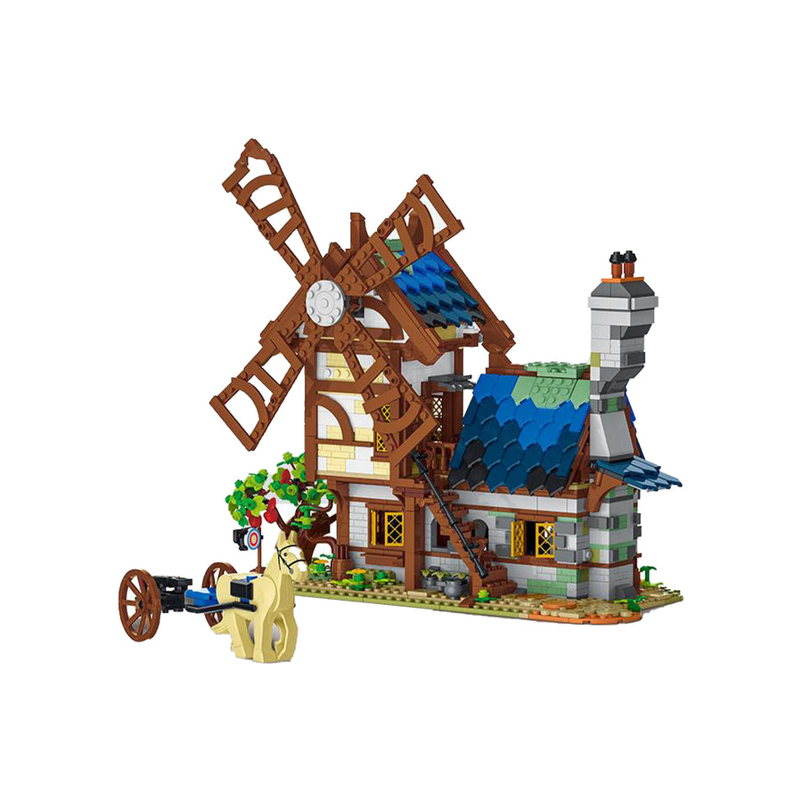 Medieval Windmill Mini Brick Set
