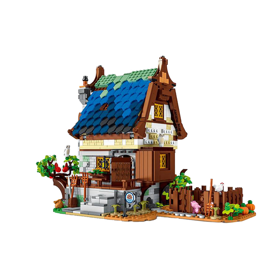 Medieval Water Mills Mini Blocks Set