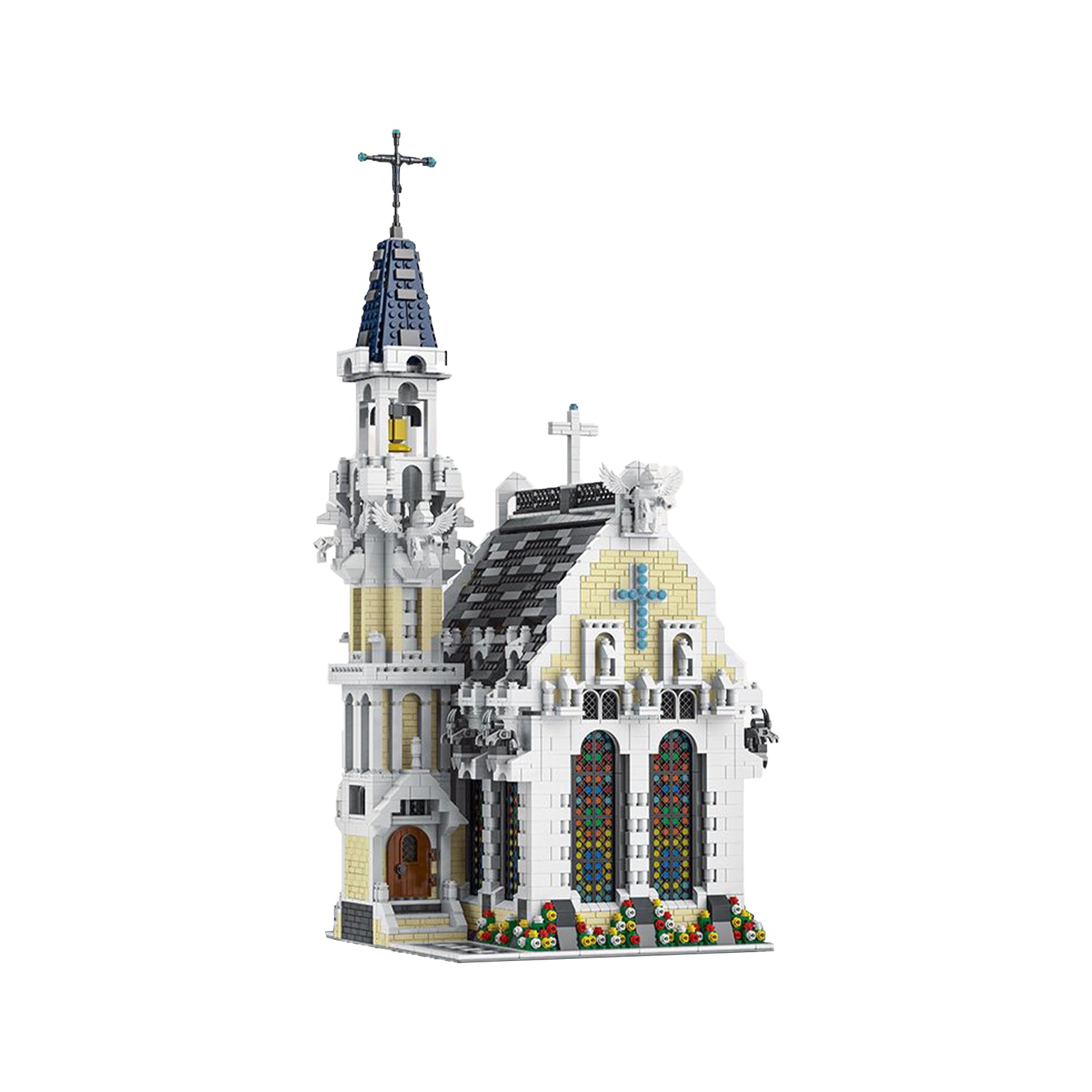 Medieval Town Church Construction Toys - 4752Pcs