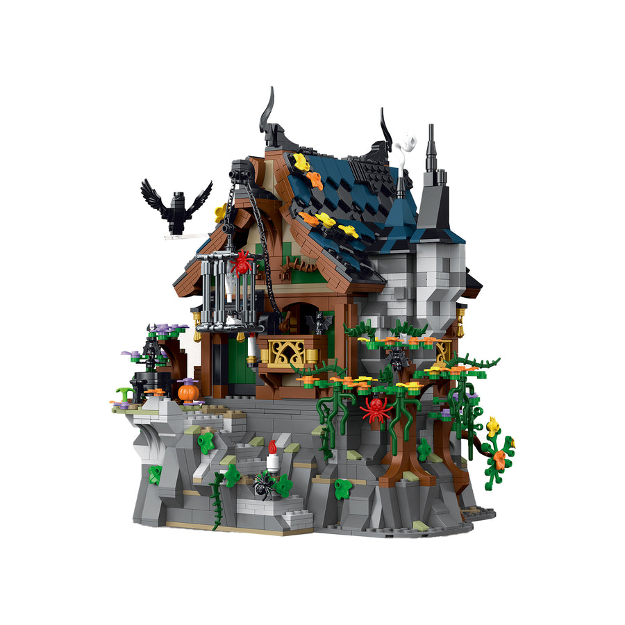 Medieval Witch's Cottage Children's Building Set