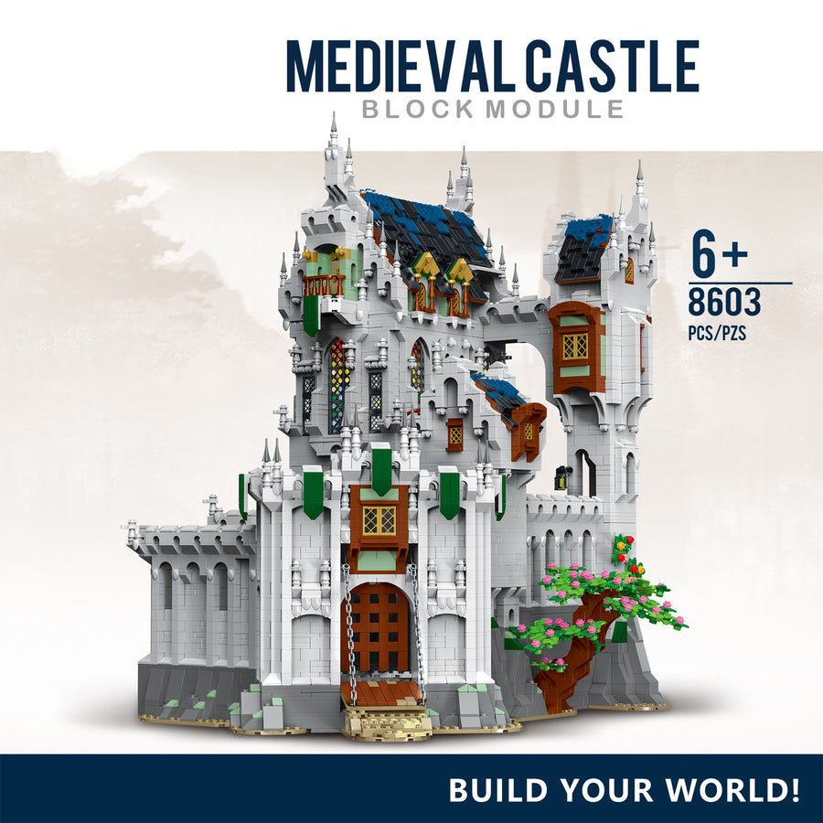 Medieval Castle Toy Small Construction Sets - 8603Pcs
