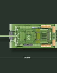 Military Soviet Union ww2 Tank Brick Block Set
