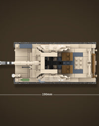 Military German WW2 Panzer Block Toy Set
