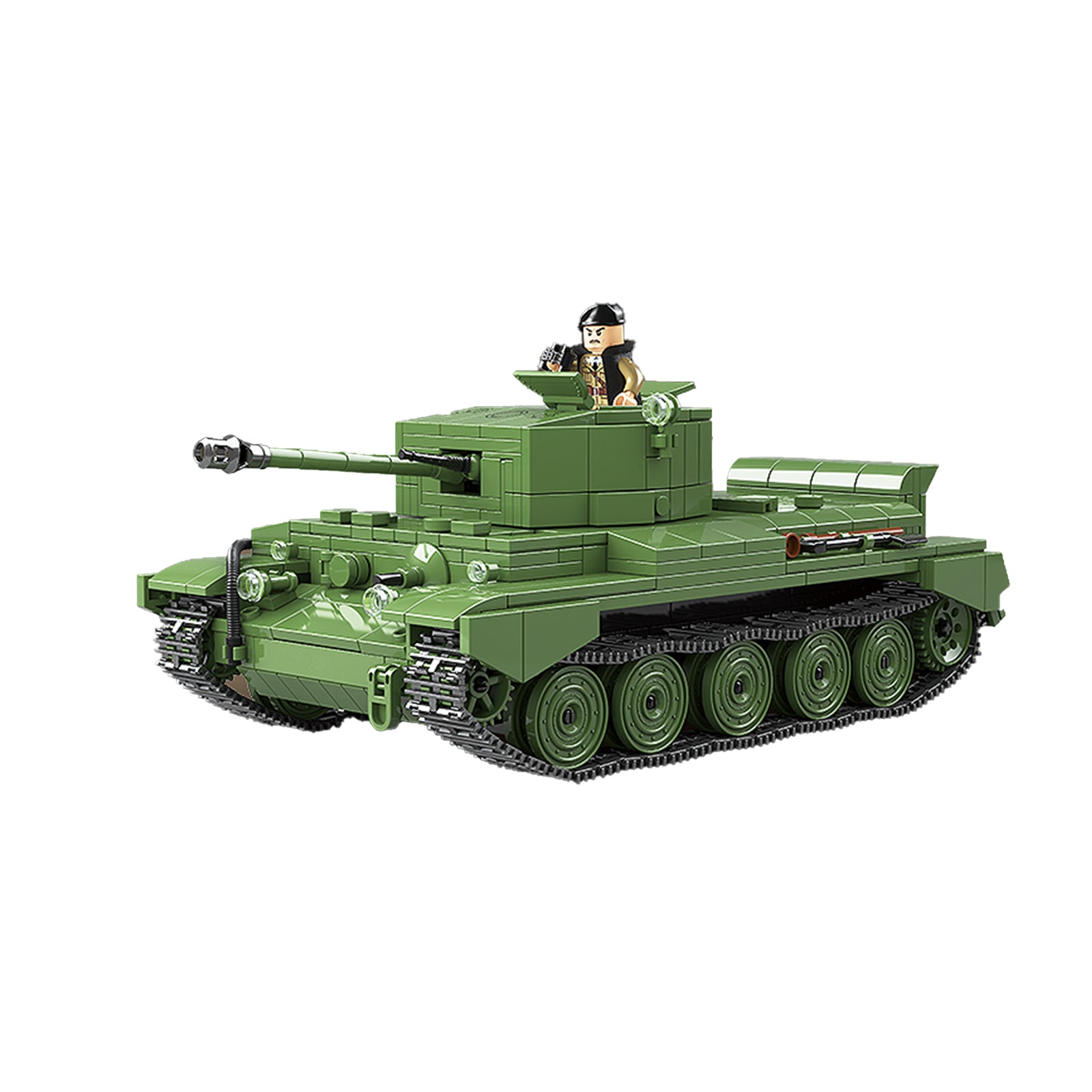 Military United Kingdom WW2 Tank Brick Set