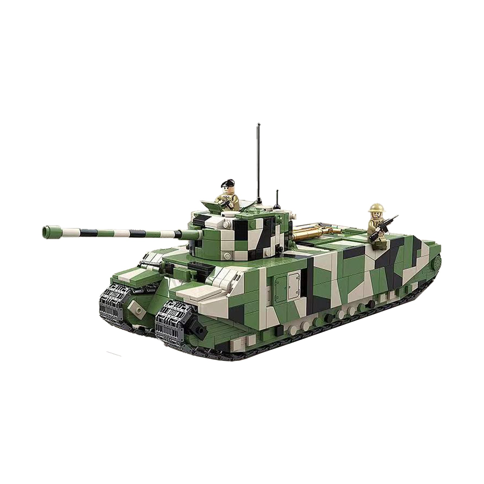 Military United Kingdom WW2 Tank Brick Set