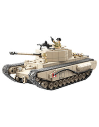 Military United Kingdom WW2 Tank Brick Set
