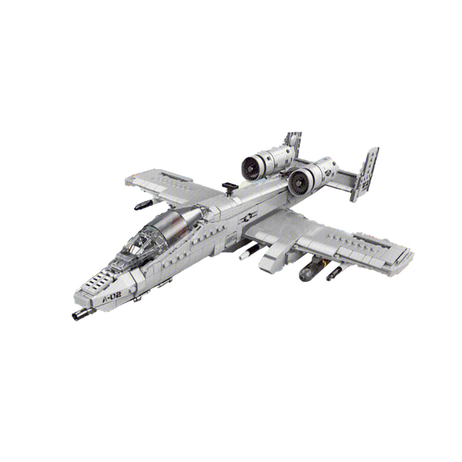 A-10 Thunderbolt II Attack aircraft Bricks Toys - 961Pcs