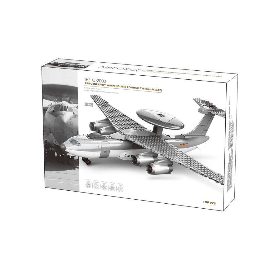 KJ-2000 AWACS Mini Blocks Set - 199Pcs