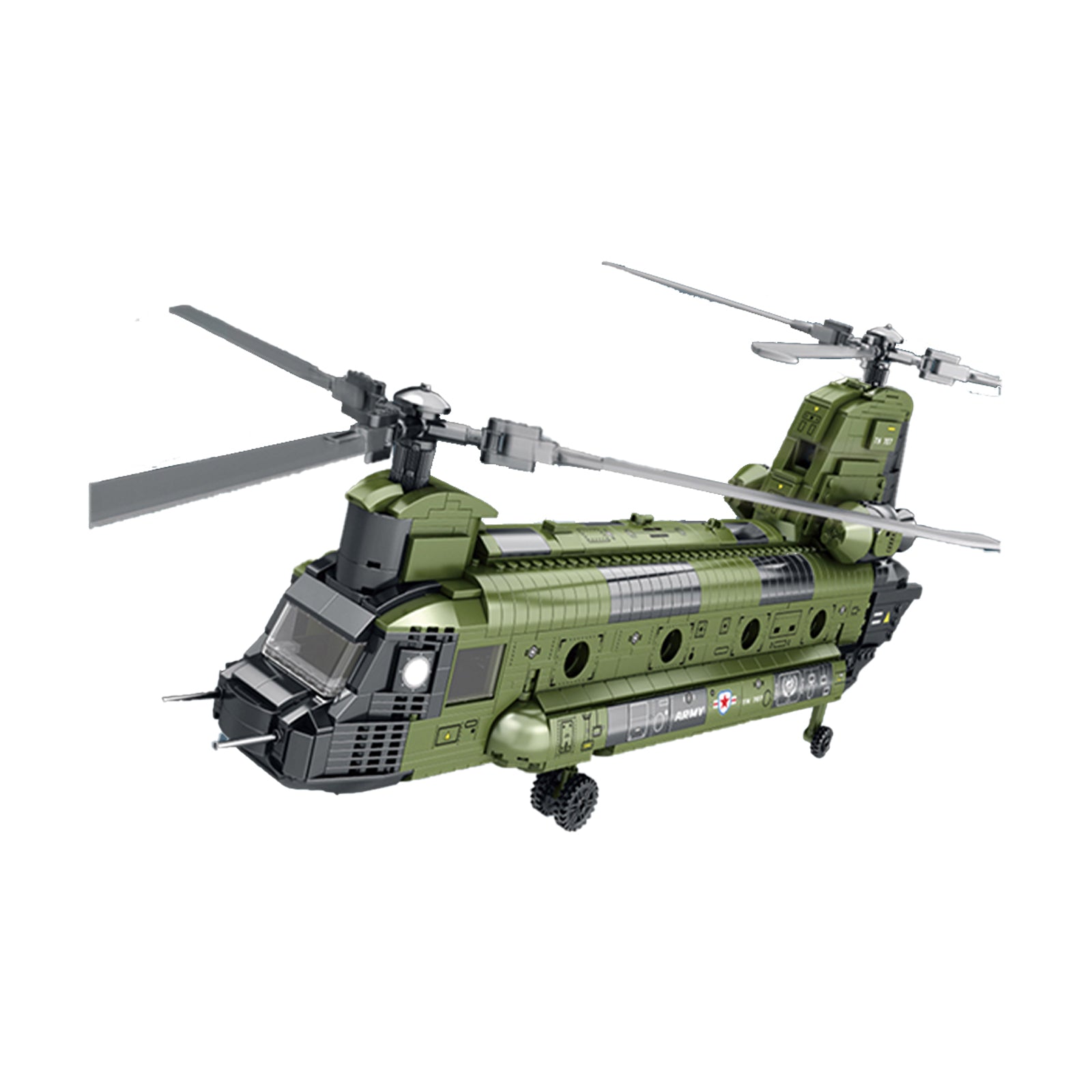 CH-47 Chinook Helicopter Toys Blocks Set - 1622Pcs